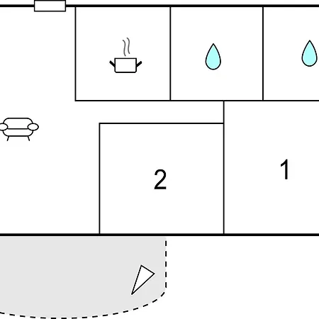 2 Bedroom Beautiful In Apartment *